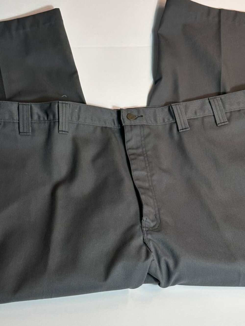 Carhartt B290 Dark Gray Blended Twill Work Pants NWOT 52x30 (Measures 52x26)